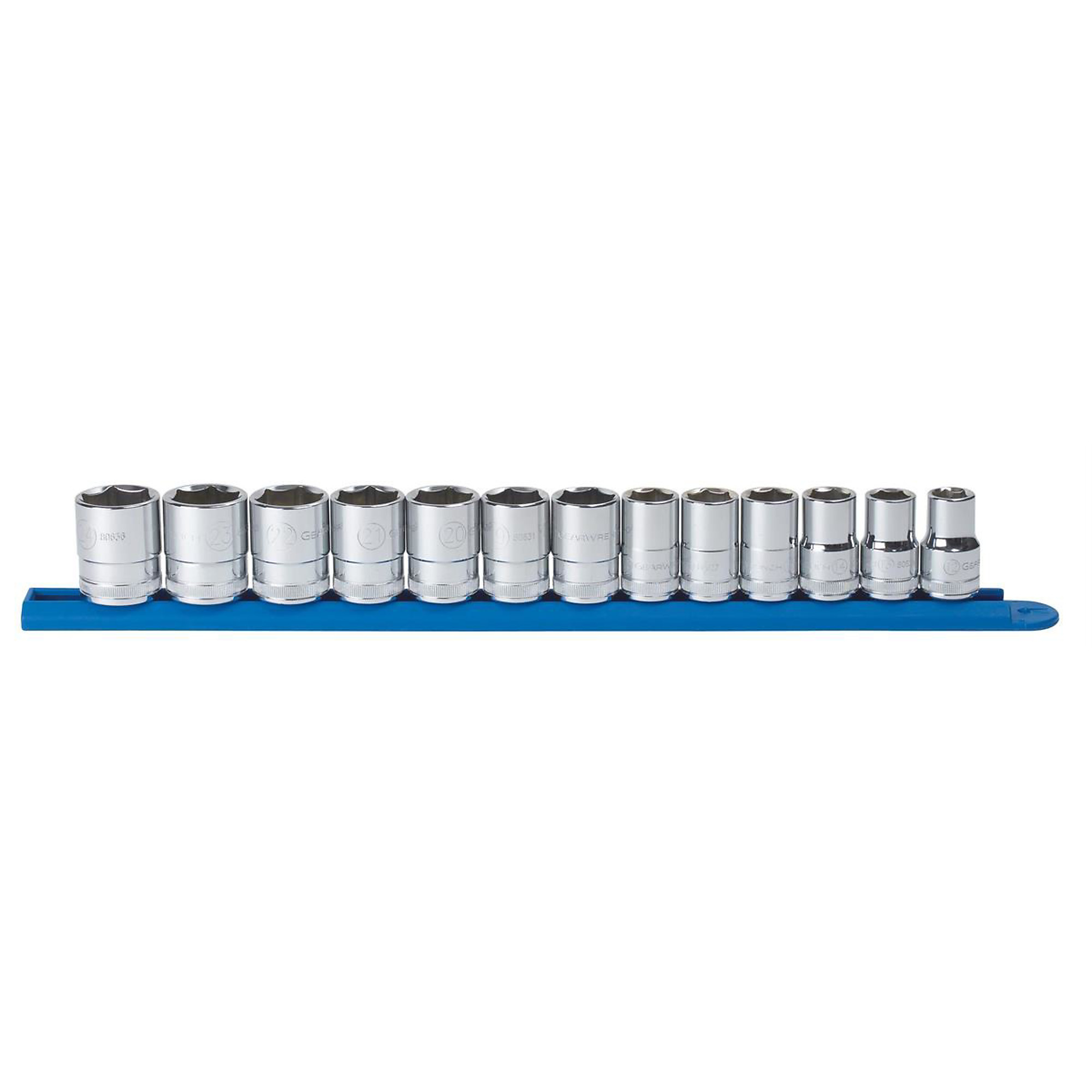 GearWrench 13-Piece 1/2in. Drive 6-Point Metric Socket Set, Model# KDT80702